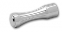 CHROME FLAT TOP BILLET TOE PEG W/BALL MI LL, EA. /DISCONTINU