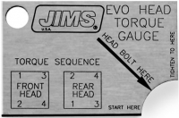 EVOLUTION HEADBOLT TORQUE GAUG