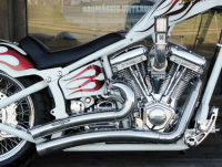 HOT SHOT E3 RADIAL V2 POLISHED, SOFTAIL 87-16 (87-06 REQUIRE OXIGEN