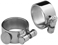 AIRCRAFT STYLE EXHAUST CLAMP, 1-1/16" WIDE, I.D. 1-7/8"