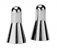 CHROME VALVE STEM COVERS (10)