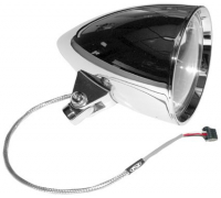 CHROME 5.75" HEADLIGHT W/LENS