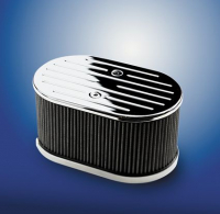 BILLET AIR CLEANER-WEBER S/DFT UNPOLISHED ALUMINIUM