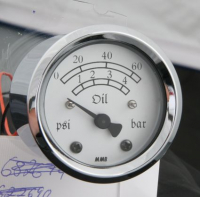 MMB RETRO OIL PRESSURE 60PSI CHR / ALU