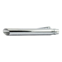 SLASH CUT UNIVERSAL MUFFLER 20" LONG CHROME