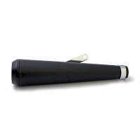 MEGAPHONE UNIVERSAL MUFFLER 16.5" LONG BLACK WITH TA TIP