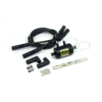 ACCEL, UNIVERSAL 'SUPER COIL' KIT BLACK, 1 COIL. 12V/3 OHM