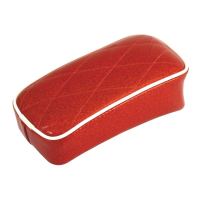 LEPERA, METALFLAKE PASSENGER SEAT. CANDY RED