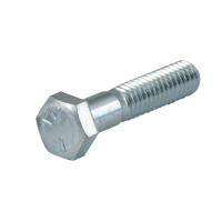 1/4-28 X 1/2 INCH HEX BOLT ZINC