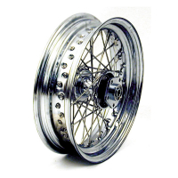 CHROME WHEEL, SS SPOKES, 4.00 X 16-40 SP