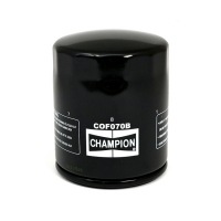 CHAMPION, SPIN-ON OIL FILTER. BLACK