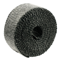 PAUGHCO, EXHAUST WRAP. 2" WIDE. BLACK