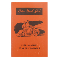 RIDERS HANDBOOK 58-64 PANHEAD