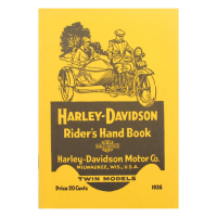 RIDERS HANDBOOK 1915-1929 B.T.