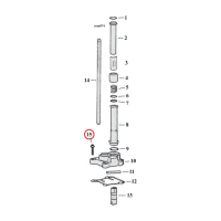 GW, TAPPET BLOCK MOUNT KIT, 12-POINT. CHROME