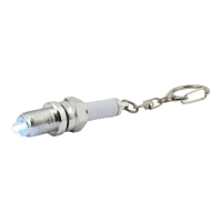 LED KEYCHAIN, SPARK PLUG FLASHLIGHT