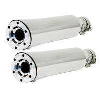 HIGHWAY HAWK STAINLESS MUFFLER SET