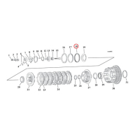 CLUTCH SPRING SEAT, CENTER