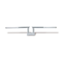 HANDLEBAR ADJUSTABLE STRAIGHT, 1" CHROME