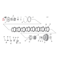 CLUTCH COLLAR, THRUST BEARING