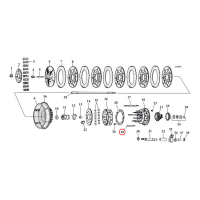 STUD SHORT, CLUTCH HUB