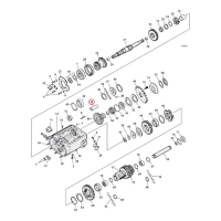 4. RATTAAN PITKÄ HELA. JIMS, BUSHING TRANS MAIN DRIVE