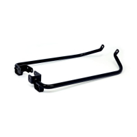 SADDLEBAG SUPPORT BRACKET SET. BLACK