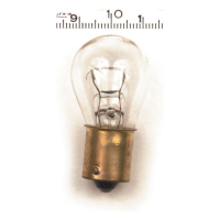 LIGHT BULB 12-VOLT 23W. SINGLE FILAMENT. CLEAR