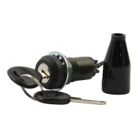 UNIVERSAL IGNITION SWITCH 'THIN', 2-WAY ON/OFF