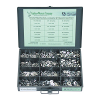 GW HEX NUT AND WASHER ASSORTMENT TRAY