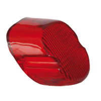 LAYDOWN TAILLIGHT LENS, RED