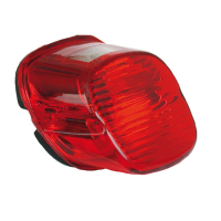 LAYDOWN TAILLIGHT LENS, RED