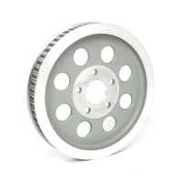 REPRODUCTION OEM STYLE WHEEL PULLEY 61T, 1-1/8" BELT. SILVER