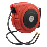 AIR HOSE REEL, 15M, 20 BAR