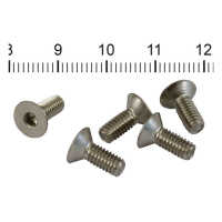 M4 X 10MM FLATHEAD ALLEN BOLT STAINLESS