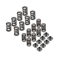 KPMI, VALVE SPRING KIT. .500" LIFT. TITANIUM TOP COLLARS