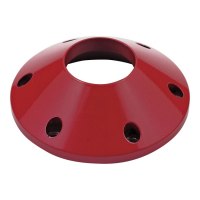 SUPERTRAPP, CONE TRAPPCAP. 4 INCH. RED