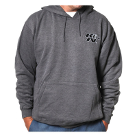 K&N HOODIE, ORIGINAL LOGO, GREY