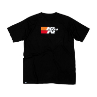 T-SHIRT K&N ORIGINAL LOGO ON BLACK