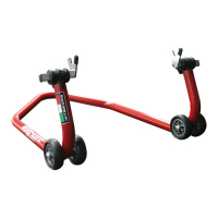 BIKE-LIFT, RS17/XL EXTRA LOW REAR PADDOCK STAND