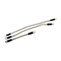 ALL BALLS, BATTERY CABLE KIT. CLEAR. 18", 15", 17"