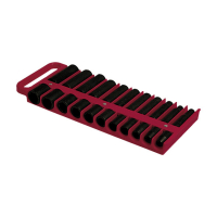 LISLE 1/2" SOCKET HOLDER, RED