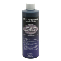 S&S, AIR FILTER OIL. BLUE