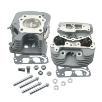 S&S, SUPERSTOCK CYLINDER HEAD KIT. SILVER