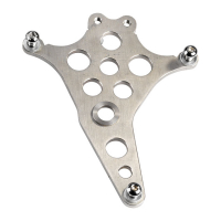 K-TECH SUPER FRENI REAR CALIPER BRACKET. RAW