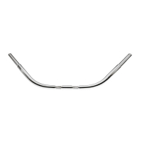 WILD 1, 1-1/4" CHUBBY BEACH BAR. CHROME