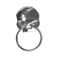 HALF SKULL SUNGLASS HOLDER PIN