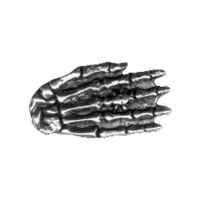 BIKER PINS SKELETON HAND PIN