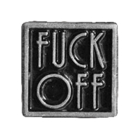 F*CK OF BIKER PIN