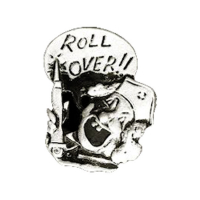 NURSE ROLL OVER BIKER PIN